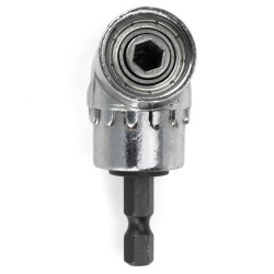 Durable Alloy Steel 105 Degree Adjustable Right Angle Driver Screwdriver with Locking and Magnetic Head for 1/4in Hex Shank Bits Ideal Hand Tool Durable Alloy Steel 105 Degree Adjustable Right Angle Driver Screwdriver with Locking and Magnetic Head for 1/4in Hex Shank Bits Ideal Hand Tool