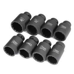 12 Point 80mm Deep Impact Nut Socket 1/2inch Drive Spindle Axle Nut Socket Hub Axle Nut 12 Point 80mm Deep Impact Nut Socket 1/2inch Drive Spindle Axle Nut Socket Hub Axle Nut