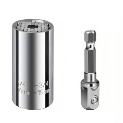 Universal 7-19mm Socket Torque Wrench Head Drill Ratchet Sleeve Wrench Magic Grip Multifunctional Hand Tools Universal 7-19mm Socket Torque Wrench Head Drill Ratchet Sleeve Wrench Magic Grip Multifunctional Hand Tools