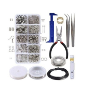 10 Grid Accessories Combination Set Open Ring Close Ring Lobster Clasp Ring Feed Ring Hand Tool Pliers 10 Grid Accessories Combination Set Open Ring Close Ring Lobster Clasp Ring Feed Ring Hand Tool Pliers