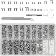 1200PCS Stainless Steel Silver 4-in-1 Multifunctional Screwdriver Tool Set Help You with All Your Micro-Repairs 1200PCS Stainless Steel Silver 4-in-1 Multifunctional Screwdriver Tool Set Help You with All Your Micro-Repairs