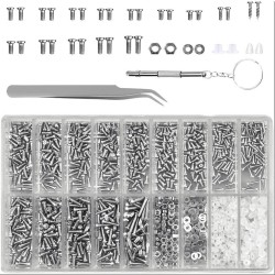 1200PCS Stainless Steel Silver 4-in-1 Multifunctional Screwdriver Tool Set Help You with All Your Micro-Repairs 1200PCS Stainless Steel Silver 4-in-1 Multifunctional Screwdriver Tool Set Help You with All Your Micro-Repairs