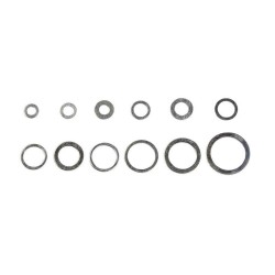 280/Pcs Aluminum Flat Washer Gasket Set M5/6/8/10/12/14/16/20 Flat Ring 280/Pcs Aluminum Flat Washer Gasket Set M5/6/8/10/12/14/16/20 Flat Ring