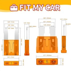 300pcs 5/7/10/15/20/25/30A Fuse Car Blade Fuse Assortment Assorted Kit Mini Small Size Blade Set Auto Truck Automotive Fuse 300pcs 5/7/10/15/20/25/30A Fuse Car Blade Fuse Assortment Assorted Kit Mini Small Size Blade Set Auto Truck Automotive Fuse