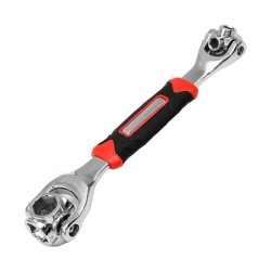 52-in-1 Multi-Functional Socket Wrench Set - 8-19mm Non-Slip Handle and Rotating Bone Design 52-in-1 Multi-Functional Socket Wrench Set - 8-19mm Non-Slip Handle and Rotating Bone Design