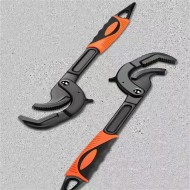 Multifunctional Quick-Opening Universal Wrench Robust Self-Tightening Design Perfect for All DIY and Professional Plumbing Needs Multifunctional Quick-Opening Universal Wrench Robust Self-Tightening Design Perfect for All DIY and Professional Plumbing Needs