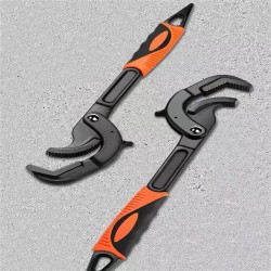 Multifunctional Quick-Opening Universal Wrench Robust Self-Tightening Design Perfect for All DIY and Professional Plumbing Needs Multifunctional Quick-Opening Universal Wrench Robust Self-Tightening Design Perfect for All DIY and Professional Plumbing Needs