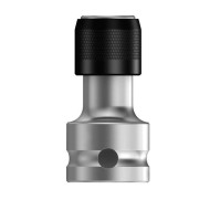 Bit Adapter 1/2" (12.5mm) Square to 1/4" Hex Bit - DIN3126-C 6.3 and E6.3 Bit Adapter 1/2" (12.5mm) Square to 1/4" Hex Bit - DIN3126-C 6.3 and E6.3