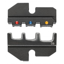 Socoje 97 49 06, Crimping Dies, for cable lugs 0.5 to 6mm² Socoje 97 49 06, Crimping Dies, for cable lugs 0.5 to 6mm²