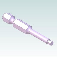 Socket Attachment - Type A 1/4“ SW3mm Socket Attachment - Type A 1/4“ SW3mm