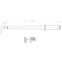 Adjustable Torque Wrench 40-200 Nm (16mm interface) Adjustable Torque Wrench 40-200 Nm (16mm interface)