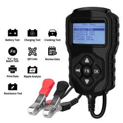 12V 24V Socoje Automotive Battery Load Tester 100-2000 CCA Car Battery Analyzer Auto Cranking and Charging System 1pc 12V 24V Socoje Automotive Battery Load Tester 100-2000 CCA Car Battery Analyzer Auto Cranking and Charging System 1pc