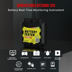 12V Socoje Car Battery Tester BT2000 Automotive 12V Bluetooths 4.0 Battery Tester Monitor For All Car 1pc 12V Socoje Car Battery Tester BT2000 Automotive 12V Bluetooths 4.0 Battery Tester Monitor For All Car 1pc