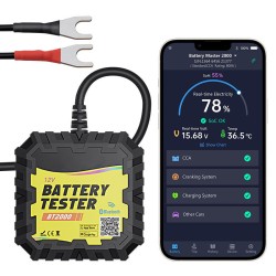 12V Car Battery Tester BT2000 Automotive 12V Scanner Bluetooths 4.0 Battery Monitor For All Car 12V Car Battery Tester BT2000 Automotive 12V Scanner Bluetooths 4.0 Battery Monitor For All Car