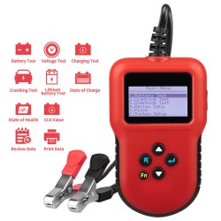 12V  CCA 220AH Socoje Automotive Load Battery Tester Digital Analyzer Bad Cell Test Tool for Car/Boat/Motorcycle 1pc 12V  CCA 220AH Socoje Automotive Load Battery Tester Digital Analyzer Bad Cell Test Tool for Car/Boat/Motorcycle 1pc