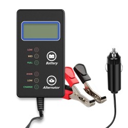 BM901 Vehicle Battery Tester led dysplay Electrical Instruments 12V 15A car battery capacity tester