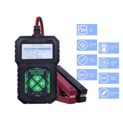 New  Battery Tester 12V DC Charger Analyzer Capacity Load Tester Cranking System Test 100-2000CCA Car Battery Tester New  Battery Tester 12V DC Charger Analyzer Capacity Load Tester Cranking System Test 100-2000CCA Car Battery Tester