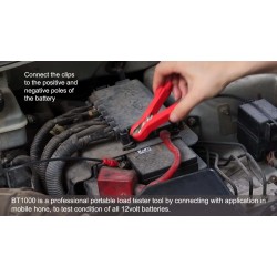 Portable Battery Tester Automobile Diagnostic Tool With Bluetooth Mobile APP Test Provide Full Range of accurate Report Portable Battery Tester Automobile Diagnostic Tool With Bluetooth Mobile APP Test Provide Full Range of accurate Report