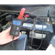 Portable Light Weight Verifies Battery Condition Alternator Output 12V Battery Tester For Car Motorcycle Etc Portable Light Weight Verifies Battery Condition Alternator Output 12V Battery Tester For Car Motorcycle Etc