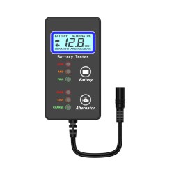 Upgrade Version Battery Overload Display Battery State Alternator State Check Car Battery Tester Machine