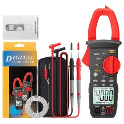 Socoje ST182 Digital Clamp Meter DC/AC Voltage Tester Clamp Multimeter Hz Capacitance NCV Ohm Test