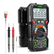 HT118A Digital AC/DC Multimeter TRMS 6000 Counts True RMS with Flashlight and Safety Features HT118A Digital AC/DC Multimeter TRMS 6000 Counts True RMS with Flashlight and Safety Features