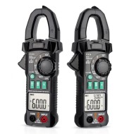 Double Display AC/DC True RMS Digital Clamp Meter Portable Multimeter Voltage Current Meter Double Display AC/DC True RMS Digital Clamp Meter Portable Multimeter Voltage Current Meter