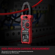 Digital Clamp Meter Multimeter High-Precision DC Voltage and AC Current Measurement Tool with Backlight Flashlight Auto Power-Off Versatile Digital Clamp Meter Multimeter High-Precision DC Voltage and AC Current Measurement Tool with Backlight Flashlight Auto Power-Off Versatile