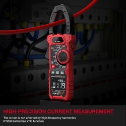 Digital Clamp Meter Multimeter High-Precision DC Voltage and AC Current Measurement Tool with Backlight Flashlight Auto Power-Off Versatile Digital Clamp Meter Multimeter High-Precision DC Voltage and AC Current Measurement Tool with Backlight Flashlight Auto Power-Off Versatile