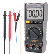 Portable Mini Digital Multimeter Auto-Ranging Electrician's Tool with DC/AC Voltage Current Resistance Capacitance Frequency Duty Cycle Temperature Portable Mini Digital Multimeter Auto-Ranging Electrician's Tool with DC/AC Voltage Current Resistance Capacitance Frequency Duty Cycle Temperature