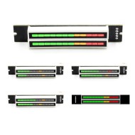 Mini Dual 12 Stereo Level Indicator Lamp Kit with Adjustable Speed and Light Compact Size TI Signal Isolation LED Display for Clear Audio Rendering Mini Dual 12 Stereo Level Indicator Lamp Kit with Adjustable Speed and Light Compact Size TI Signal Isolation LED Display for Clear Audio Rendering