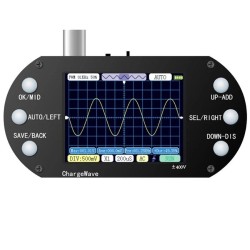 PDS138 Mini Digital Oscilloscope 2.5Mhz Sampling Rate 200Khz Bandwidth Support AUTO 80Khz PWM for Electronic Repair DIY PDS138 Mini Digital Oscilloscope 2.5Mhz Sampling Rate 200Khz Bandwidth Support AUTO 80Khz PWM for Electronic Repair DIY