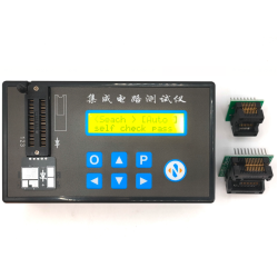 Handheld Rechargeable 100KHZ-5.3GHZ 4inch LED Integrated Circuit Tester Transistor Diode Triode Tester Digital Transistor IC Chips Detector