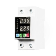 40A 63A Rated Current Automatic Reclosing Protector with Overvoltage Undervoltage Overcurrent Protection Real-Time Dual Digital Display 40A 63A Rated Current Automatic Reclosing Protector with Overvoltage Undervoltage Overcurrent Protection Real-Time Dual Digital Display