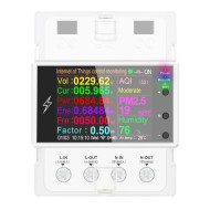AT4PW 100A Tuya WIFI Din Rail Smart Switch Remote Control AC 220V 110V Digital Power Energy Volt Amp Kwh Frequency Factor Meter AT4PW 100A Tuya WIFI Din Rail Smart Switch Remote Control AC 220V 110V Digital Power Energy Volt Amp Kwh Frequency Factor Meter