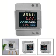 ET32-669 High Precision Professional Electrical Meter with Full-view LCD Screen Measures Voltage Current Power Frequency and Power Factor ET32-669 High Precision Professional Electrical Meter with Full-view LCD Screen Measures Voltage Current Power Frequency and Power Factor
