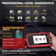 OBD2 Scanner CRP123 Elite  Model Engine/ABS/SRS/Transmission Diagnostic Scan Tool SRS Airbag Code Reader Lifetime Free Update OBD2 Scanner CRP123 Elite  Model Engine/ABS/SRS/Transmission Diagnostic Scan Tool SRS Airbag Code Reader Lifetime Free Update