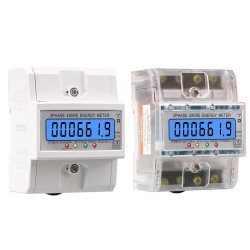 DTS6619 100A LCD Digital Display with Backlight Power Meter in Energy Meters Smart Electric Meter 3 Phase Kwh Meter DTS6619 100A LCD Digital Display with Backlight Power Meter in Energy Meters Smart Electric Meter 3 Phase Kwh Meter