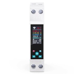 35mm DIN RAIL Switch Intelligent Meter Circuit Breaker LED Energy Meter KWh Power Timer Relay APP Control 35mm DIN RAIL Switch Intelligent Meter Circuit Breaker LED Energy Meter KWh Power Timer Relay APP Control