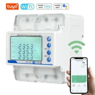 Tuya WiFi 3P4W Photovoltaic Meter Three Phase Reclosure Switch Intelligent Reclosing Protector Tuya WiFi 3P4W Photovoltaic Meter Three Phase Reclosure Switch Intelligent Reclosing Protector