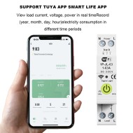 WiFi Intelligent Circuit Breaker ON OFF Timing Energy Meter Automatic Reclosing Protector with Metering and Prepaid Function Compatible WiFi Intelligent Circuit Breaker ON OFF Timing Energy Meter Automatic Reclosing Protector with Metering and Prepaid Function Compatible