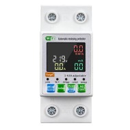 Intelligent Circuit Breaker with LCD Display App Control, Four Timing Modes Comprehensive Protection System Durable Flame-Retardant Construction Intelligent Circuit Breaker with LCD Display App Control, Four Timing Modes Comprehensive Protection System Durable Flame-Retardant Construction