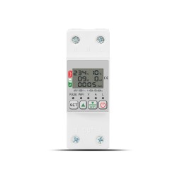 Smart Electric Meter for Home Use Enabled Remote Control Real-Time Display Adjustable Over and Under-voltage Protection Over-current Smart Electric Meter for Home Use Enabled Remote Control Real-Time Display Adjustable Over and Under-voltage Protection Over-current