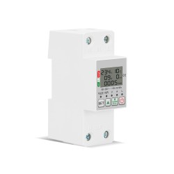 Smart Electric Meter for Home Use Enabled Remote Control Real-Time Display Adjustable Over and Under-voltage Protection Over-current Smart Electric Meter for Home Use Enabled Remote Control Real-Time Display Adjustable Over and Under-voltage Protection Over-current