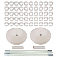 Socoje 10 Bracket Balloon Column Stand Kits Balloon Stick Pole  Arch Stand Frame Base for Wedding Birthday Festival Party Decorations 10pcs Socoje 10 Bracket Balloon Column Stand Kits Balloon Stick Pole  Arch Stand Frame Base for Wedding Birthday Festival Party Decorations 10pcs