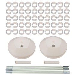 Socoje 10 Bracket Balloon Column Stand Kits Balloon Stick Pole  Arch Stand Frame Base for Wedding Birthday Festival Party Decorations 10pcs Socoje 10 Bracket Balloon Column Stand Kits Balloon Stick Pole  Arch Stand Frame Base for Wedding Birthday Festival Party Decorations 10pcs