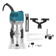 1100W 220V Socoje Electric Hand Trimmer 35000RPM Corded Wood Laminate Palm Router Electric Trimmer Wood Tool 1 set 1100W 220V Socoje Electric Hand Trimmer 35000RPM Corded Wood Laminate Palm Router Electric Trimmer Wood Tool 1 set