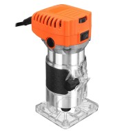 1280W Wood Palm Router Tool Hand Edge Trimmer WoodWorking Joiner Cutting Palmming Tool 6 Speeds 35000r/min 220V 6.35mm(1/4) 1280W Wood Palm Router Tool Hand Edge Trimmer WoodWorking Joiner Cutting Palmming Tool 6 Speeds 35000r/min 220V 6.35mm(1/4)