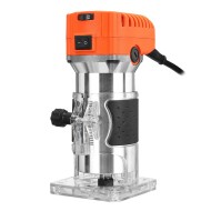 1280W Wood Palm Router Tool Hand Edge Trimmer WoodWorking Joiner Cutting Palmming Tool 6 Speeds 35000r/min 220V 6.35mm(1/4) 1280W Wood Palm Router Tool Hand Edge Trimmer WoodWorking Joiner Cutting Palmming Tool 6 Speeds 35000r/min 220V 6.35mm(1/4)