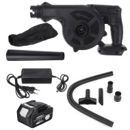 2 in 1 Socoje Cordless Electric Air Blower Garden Leaf Dust Car Cleaner Tool W/ None/1/2pcs Battery Also for Makita 18V Battery 1pc 2 in 1 Socoje Cordless Electric Air Blower Garden Leaf Dust Car Cleaner Tool W/ None/1/2pcs Battery Also for Makita 18V Battery 1pc